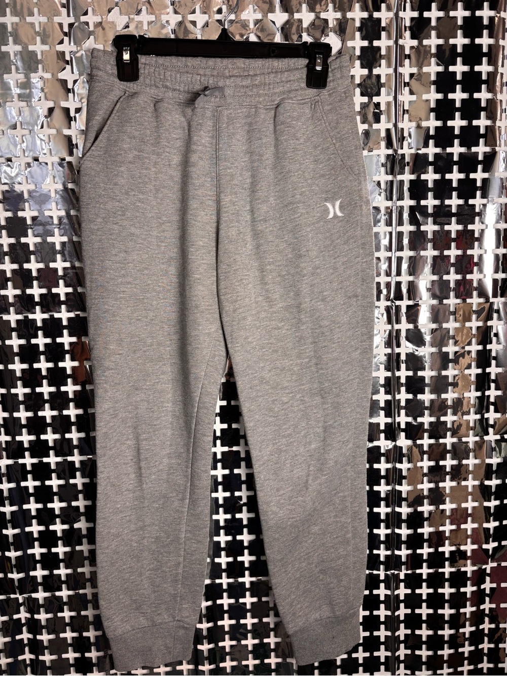 Hurley Gray Kids Fleece Joggers